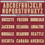 Jersey Custom Uniform Crimson Gold-White Soccer Sublimation Old Sports Geometric Shape