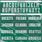 Custom Uniform Jersey Sports Sublimation Soccer Kelly Lines Gray-White Green Custom Uniform Jersey Sports Sublimation Soccer Kelly Lines Gray-White Green