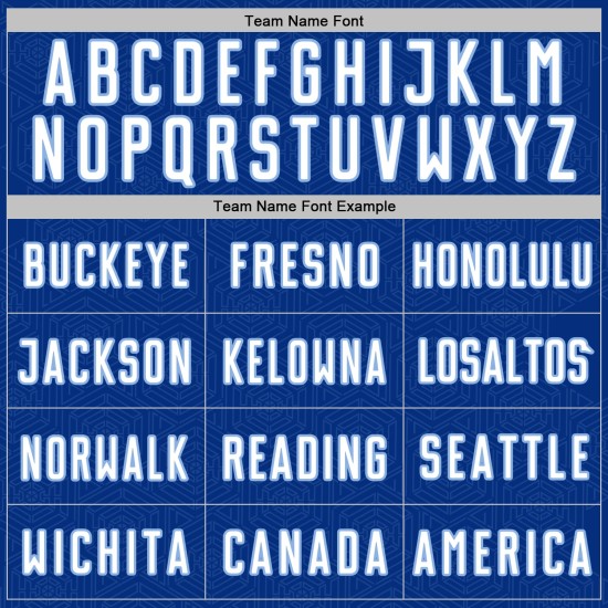 Soccer Geometric Sports Blue Custom Royal Shape White-Light Sublimation Uniform Jersey