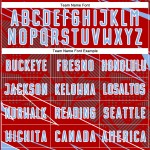 Uniform Custom Blue-White Jersey Red Light Soccer Sports Sublimation Lines Uniform Custom Blue-White Jersey Red Light Soccer Sports Sublimation Lines