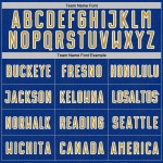 Gold-White Geometric Soccer Shape Royal Old Sports Sublimation Uniform Jersey Custom Gold-White Geometric Soccer Shape Royal Old Sports Sublimation Uniform Jersey Custom